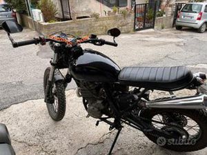 HONDA DOMINATOR 650 CAFE RACER SCRAMBLER