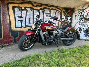 INDIAN SCOUT 1200 J&H INDIAN OXID RED 1901