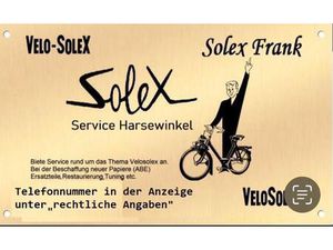 SOLEX VELOSOLEX ERSATZTEILE SERVICE HARSEWINKEL