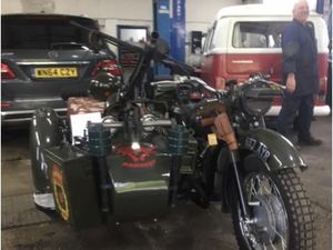 1976 DNEPR C SERIES MT10 “MILITARY” SIDECAR MOTORCYCLE