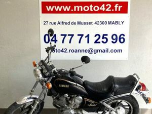 YAMAHA XV500 VIRAGO 1990 500 CM3 | MOTO CUSTOM | 27 088 KM | NOIR | 42300 MABLY