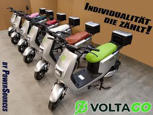 VOLTAGO E-ROLLER / MOFA FÜR 2 PERSONEN NEU 25/45KM/H, HOME-CHARGING - OHNE AKKU! AKKU SEPARAT IM ANGEBOT!