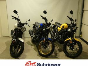 YAMAHA XSR 125 MODELL 24 BLAU