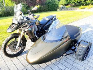 BMW F800 WITH SIDECAR OUTFIT. TRADE-IN CONSIDERED