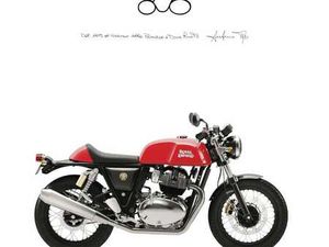 ROYAL ENFIELD CONTINENTAL GT 650 GT MR CLEAN ROSSO