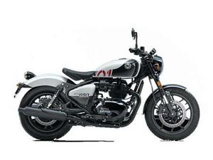 ROYAL ENFIELD SHOT GUN 650 SHOTGUN 650 STENCIL WHITE GRIGIO