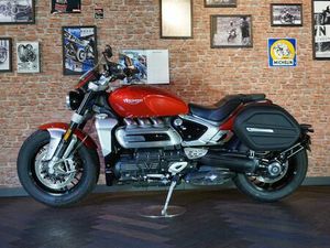TRIUMPH ROCKET 3R MIT KOFFER, WINDSCHILD, SERVICE NEU