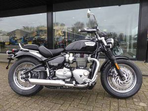 TRIUMPH SPEEDMASTER BONNEVILLE EINDE JAARS DEMO SALE NU OOK MET 500,- ZWART