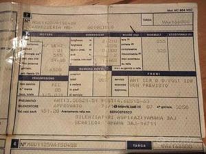 YAMAHA XT 600 - 1989