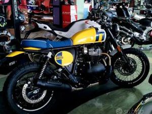 ROYAL ENFIELD BEAR WILD HONEY 650 SCRAMBLER