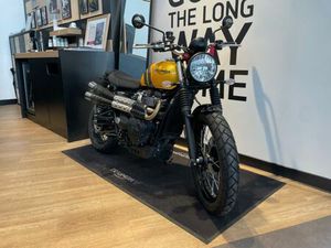 TRIUMPH SCRAMBLER 900 2024 900 CM3 | MOTO TRAIL | 1 100 KM | JAUNE | 78430 LOUVECIENNES