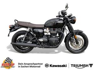 TRIUMPH BONNEVILLE T120 BLACK BLACK WEEK SALE BEFRISTET