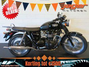 TRIUMPH BONNEVILLE T100 BLACK-EDITION!! ZWART