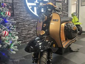 VESPA 50 AND RA JPS SCOOTERS AT SCOOTER ISLAND