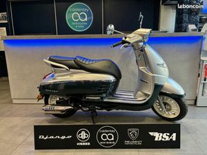 DJANGO 125 CLASSIC STANDARD ABS GRIS & VERT NEUF PERMIS B AVEC GARANTIE 24 MOIS