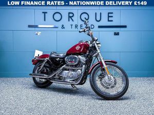 HARLEY-DAVIDSON SPORTSTER XLH 883 HUGGER - 279 MILES NATIONWIDE DELIVERY £149 - 9.9% APR 883 CC
