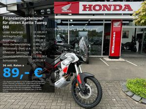 APRILIA TUAREG 660 *E5+*WEIß*80 PS*