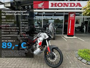 APRILIA TUAREG 660 *E5+*WEIß*80 PS*