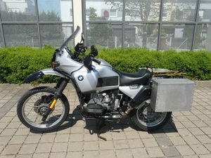 BMW R100 GS PARIS DAKAR SILBER MIT ALUKOFFER