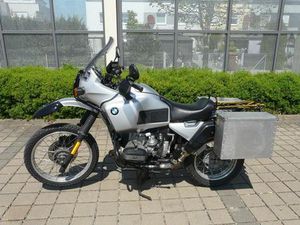 BMW R100 GS PARIS DAKAR SILBER MIT ALUKOFFER