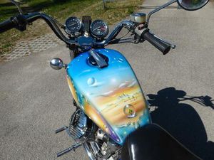 HONDA CX500C AIRBRUSH, SEHR GEPFLEGT