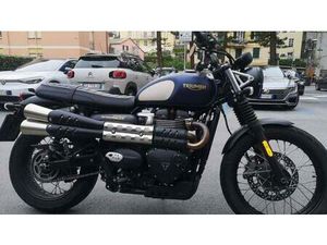 VENDO TRIUMPH STREET SCRAMBLER 900 GOLD LINE EDITION (2021 - 23) USATA A GENOVA (CODICE 9711375) - MOTO.IT