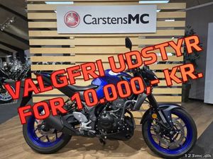 YAMAHA MT-03 DEMO - INKL. VALGFRI ORG. UDSTYR FOR 10.000 KR.