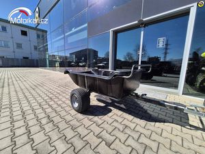 OSTATNÍ SHARK GARDEN 680, VOZÍK ZA ČTYŘKOLKU, ČERNÝ