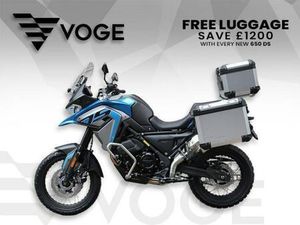 VOGE 650 DS NEW LIMITED TIME OFFER : FREE FULL LUGAGE WORTH 1200 650DS