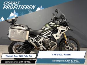 TRIUMPH TIGER 1200 RALLY PRO, ENDURO, OCCASION, CHF 13'900.-
