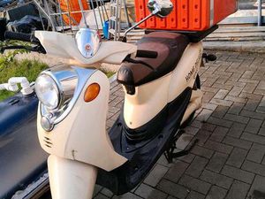 ELEKTRO ROLLER, SCOOTER, 45 KM/H, MIT TRANSPORTBOX, PIZZATAXI