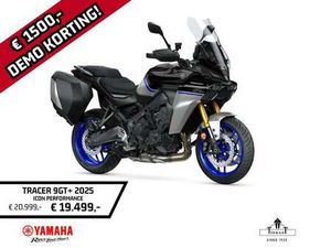 YAMAHA TRACER 9 GT+ DEMO ZWART
