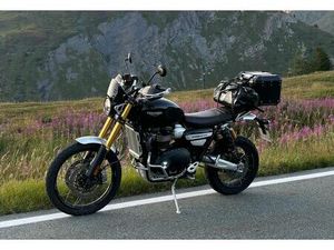 TRIUMPH SCRAMBLER XE1200 DEZ. CUSTOM. REIFEN/WARTUNG NEU