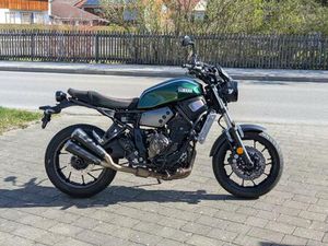 YAMAHA XSR 700 (MT07) CAFE RACER, SPORTAUSPUFF,TÜV, A2 DROSSELBAR