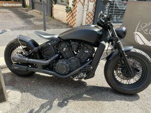 VENDS OU ECHANGE INDIAN SCOOT BOBBER TANK MACHINE