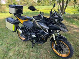 QJ MOTOR SRT 800 SX KUFRY V CENĚ - MOTO SKLADEM