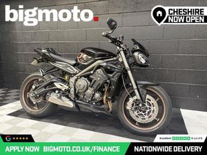 TRIUMPH STREET TRIPLE 765 RS FINANCE SPECIALISTS APPLY NOW LOW RATE FINANCE DELIVERY AVAILABLE 765 CC