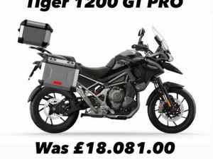 PRE-REGISTERED TRIUMPH TIGER 1200 GT PRO FOR SALE IN ABINGDON