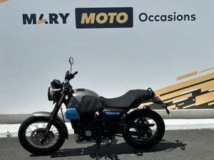 ROYAL ENFIELD SCRAM 411 2022 411 CM3 | MOTO SCRAMBLER | 6 680 KM | BLEU | 14112 BIEVILLE BEUVILLE