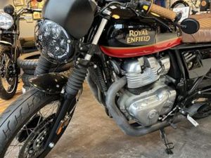 ROYAL ENFIELD INTERCEPTOR 650 SUNSET STRIP 2022 7 CM3 | MOTO ROADSTER | 9 951 KM | NOIR | 44700 ORVAULT