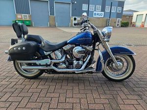 HARLEY-DAVIDSON SOFTAIL 1690 FLSTN DELUXE CUSTOM CRUISER PETROL MANUAL EURO 4 (74 PS) 1690 CC