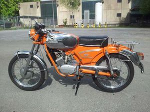 1973 'ER ZÜNDAPP KS 50 WATERCOOLED 517 MIT GLATTEM ZYLINDER KOPF