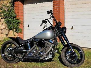 HARLEY DAVIDSON 1340 EVO BJ 1990 1HD CUSTOM SOFTTAIL TÜV NEU