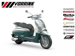 PEUGEOT DJANGO CLASSIC 125 CC DEEP LAKE GREEN & SATIN FLASH SILVER