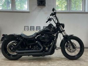 HARLEY DAVIDSON STREET BOB DYNA SOFTAIL SLIMLOW ALL IN BLACK APE