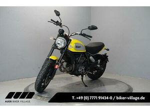 DUCATI SCRAMBLER ICON - YELLOW SITZBANK NIEDRIG