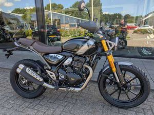 TRIUMPH SCRAMBLER 400 X AKTIE PRIJS EN NU MET 350,- GRATIS ACCESSOIRES EXT ZWART