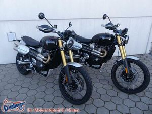 TRIUMPH SCRAMBLER 1200 XE MOD 2025 = 2350,- GESPART