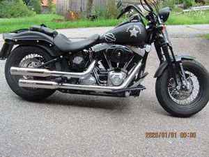 HARLEY-DAVIDSON SOFTAIL GRÜN