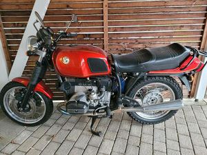BMW R100RT MONOLEVER SCRAMBLER UMBAU SPEICHENRÄDER